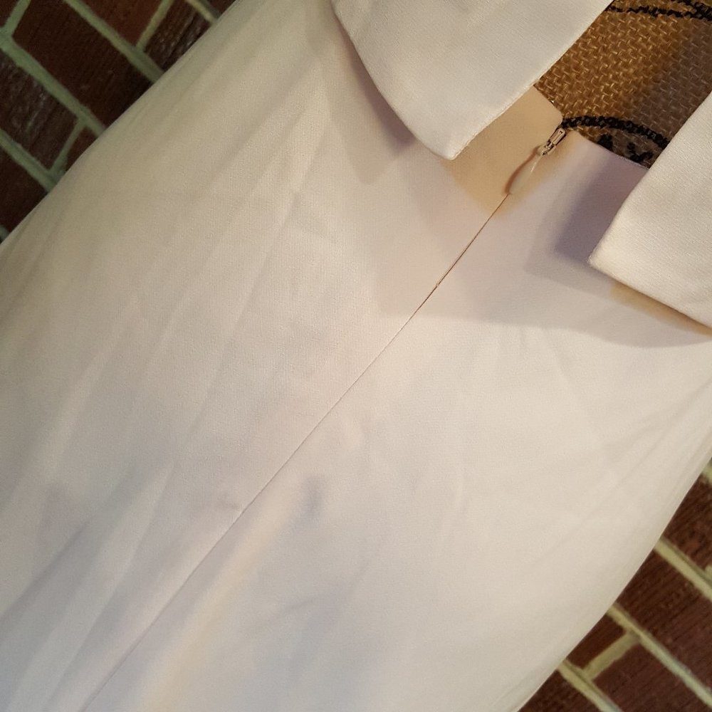 Jill Stuart BHLDN Iva Crepe Open Back Gown Dress 6 - Picture 9 of 16